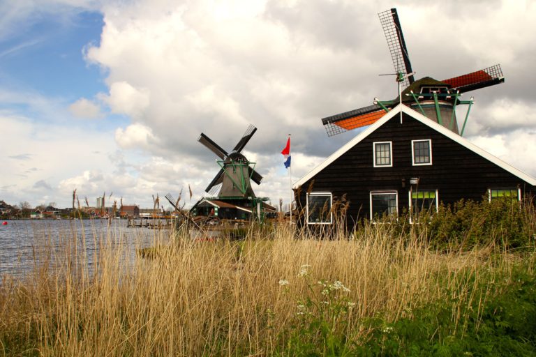 amsterdam zaanse schans treno bicicletta